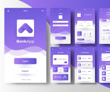 Mockup for mobile application